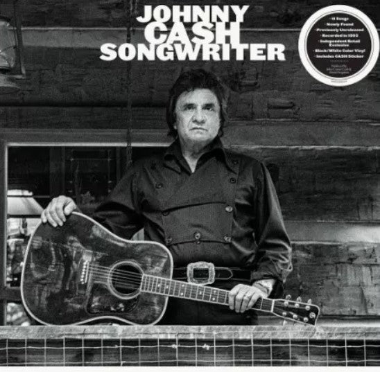 Johnny Cash SONGWRITER New Sealed Black/White Colored Vinyl Record LP
