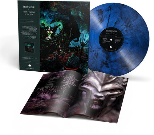 Stormkeep THE NOCTURNES OF ISWYLM New Blue/Black Marbled Colored Vinyl LP