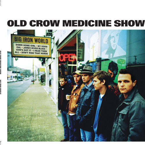 Old Crow Medicine Show BIG IRON WORLD New Sealed Black Vinyl Record LP