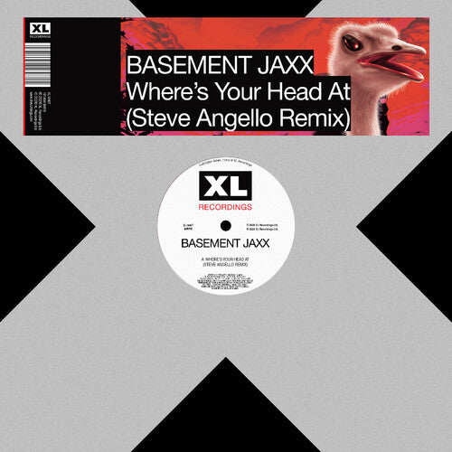 Basement Jaxx WHERE'S YOUR HEAD AT (STEVE ANGELLO REMIX) New Black Vinyl 12"