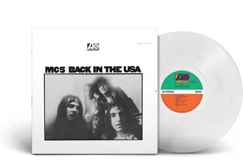MC5 Back in The USA CLEAR VINYL LP
