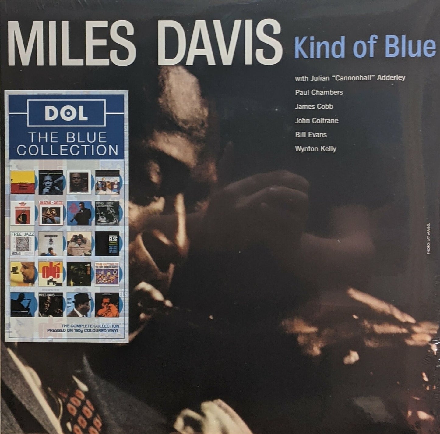 Miles Davis KIND OF BLUE 180g LIMITED New Sealed 180g Blue Colored Vinyl LP