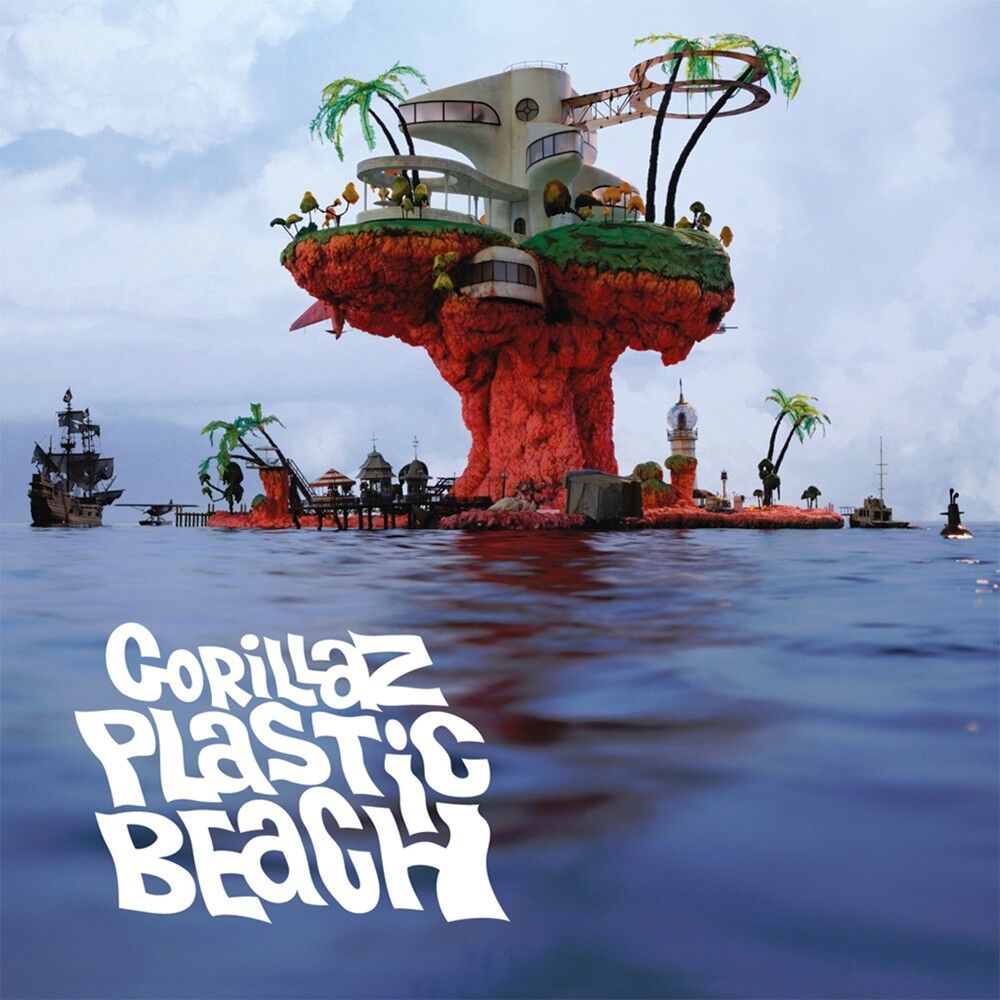 Gorillaz PLASTIC BEACH Gatefold NEW SEALED VINYL RECORD 2 LP