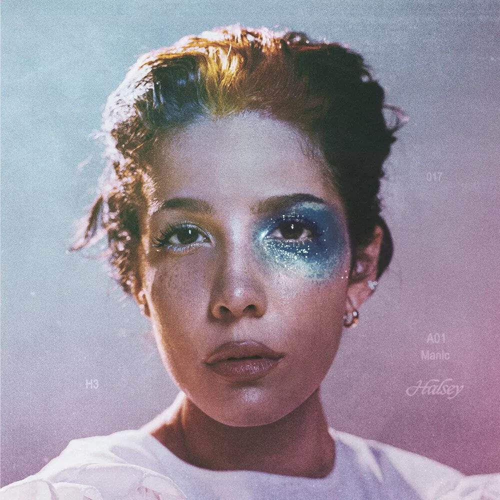 Halsey MANIC Capitol Records Gatefold Sleeve NEW MILKY CLEAR COLORED VINYL LP