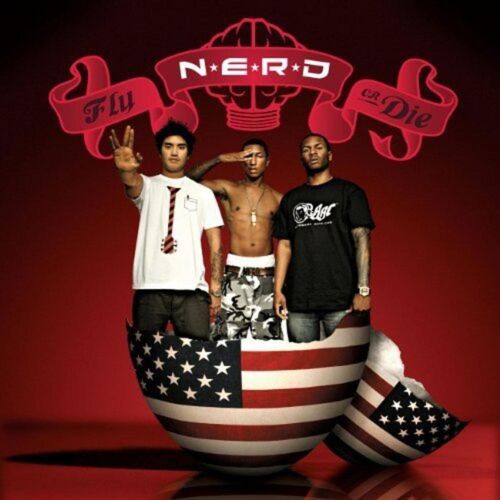 N.E.R.D. Fly Or Die LIMITED EDITION Nerd NEW SEALED RED COLORED