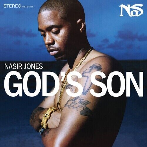 Nas God's Son BLUE/WHITE SWIRL 2LP