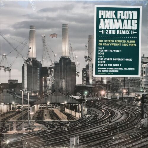 Pink Floyd ANIMALS (EU, 2018 REMIX) 180g GATEFOLD New Black Vinyl Record LP