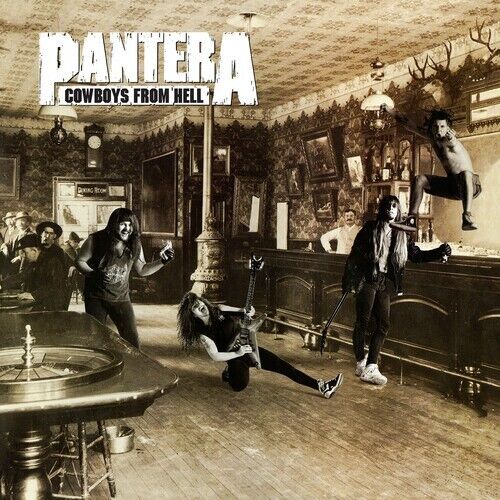 Pantera COWBOYS FROM HELL New Limited White/Whiskey Brown Colored Vinyl LP