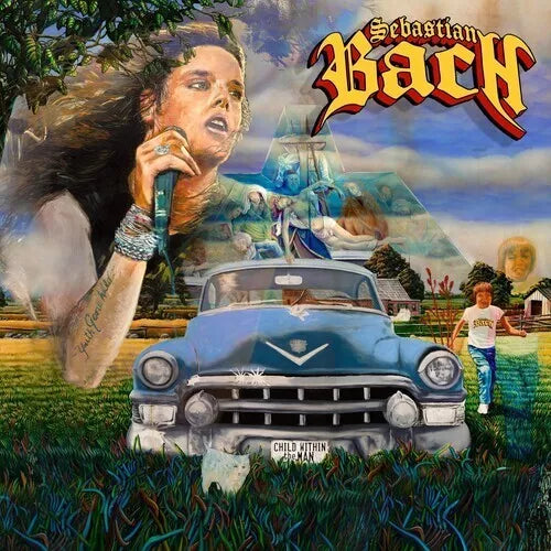 Sebastian Bach CHILD WITHIN THE MAN New Sealed Blue Colored Vinyl Record 2 LP