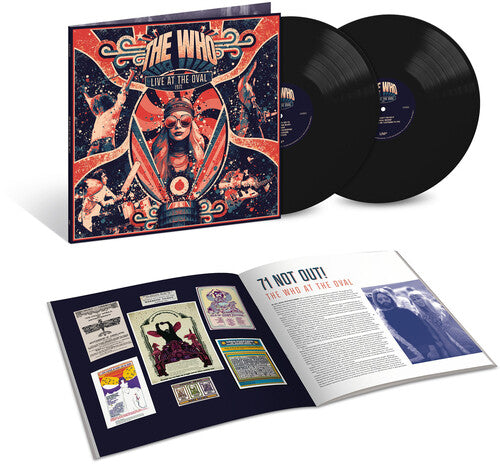 The Who LIVE AT THE OVAL 1971 180g New Sealed Black Vinyl Record 2 LP