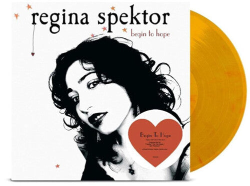 Regina Spektor BEGIN TO HOPE New Limited Edition Yellow Flame Colored Vinyl LP