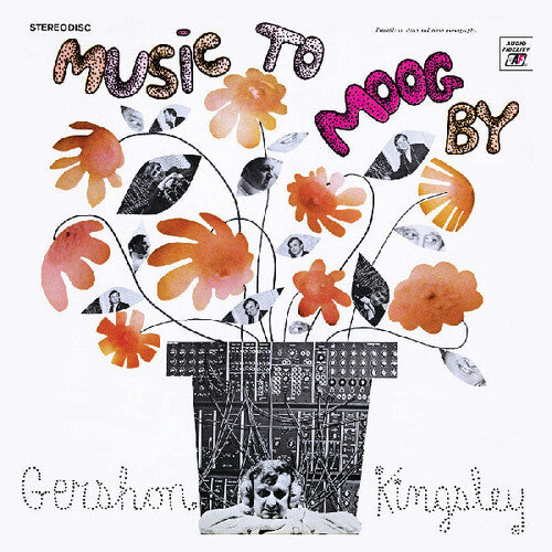 Gershon Kingsley MUSIC TO MOOG BY New Limited Strawberry/Black Colored Vinyl LP