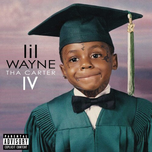 Lil Wayne THA CARTER IV New Sealed Black Vinyl Record 2 LP