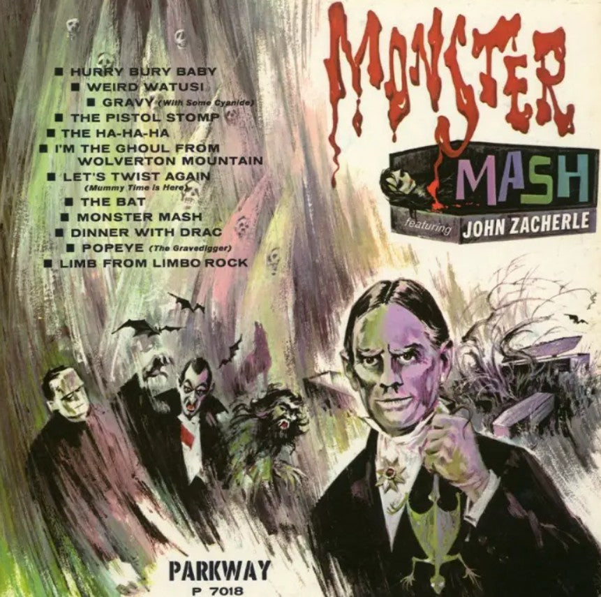 John Zacherle MONSTER MASH New Limited Purple/Green/Black Colored Vinyl LP