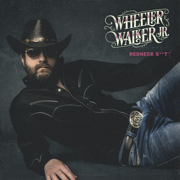 Wheeler Walker Jr REDNECK SHIT New Sealed Gray Marble Colored Vinyl Record LP