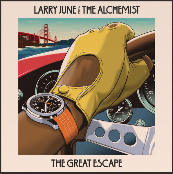 Larry June And The Alchemist THE GREAT ESCAPE New Sealed Black Vinyl Record LP