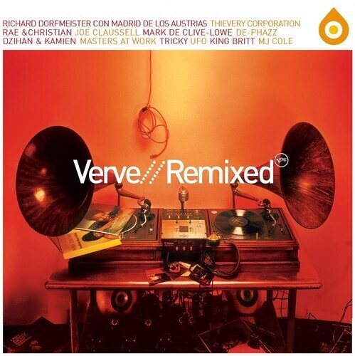 Verve Remixed VARIOUS ARTISTS New Limited Orange/Yellow Colored Vinyl 2 LP