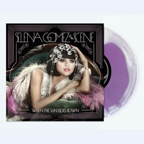 Selena Gomez WHEN THE SUN GOES DOWN New Lavender/White Colored Vinyl Record LP
