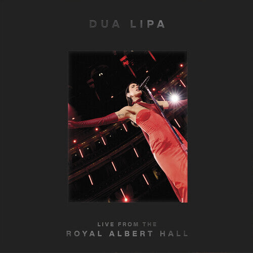 Dua Lipa LIVE FROM THE ROYAL ALBERT HALL New Sealed Black Vinyl Record 2 LP