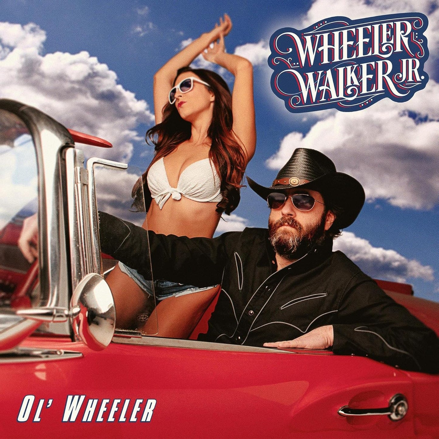 Wheeler Walker Jr OL' WHEELER New Sealed Cherry Bomb Colored Vinyl Record LP