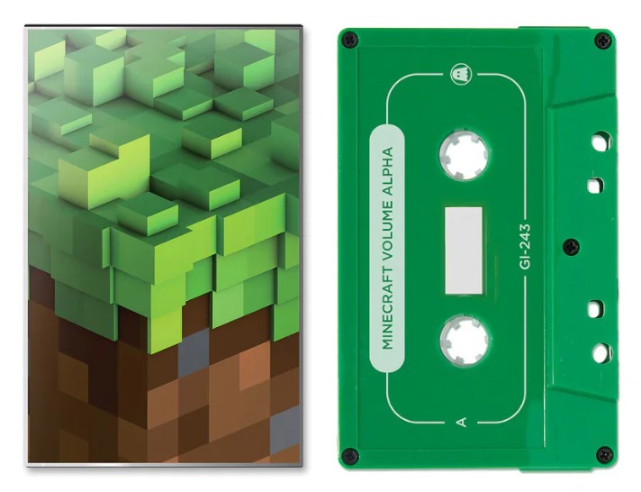 C418 Minecraft Volume Alpha VIDEO GAME SOUNDTRACK New Green Cassette Tape