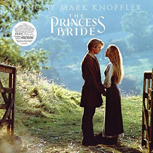 Princess Bride Soundtrack ORIGINAL MOVIE SOUNDTRACK Mark Knopfler CLEAR VINYL LP