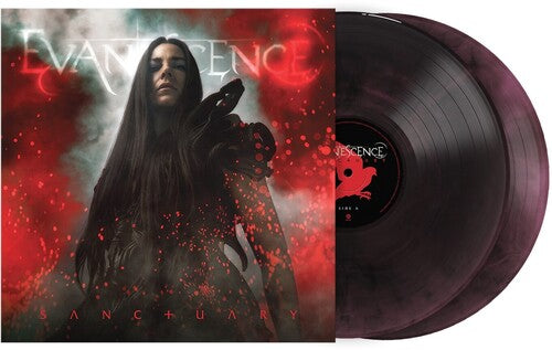 Evanescence SANCTUARY Indie Exclusive NEW PURPLE/BLACK COLORED VINYL 2 LP