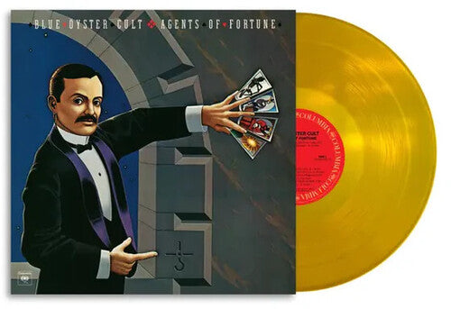Blue Oyster Cult AGENTS OF FORTUNE 50th Anniversary NEW GOLD COLORED VINYL LP