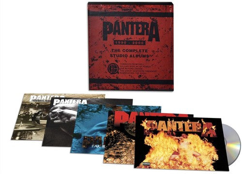 Pantera THE COMPLETE STUDIO ALBUMS 1990-2000 New 5 CD Box Set