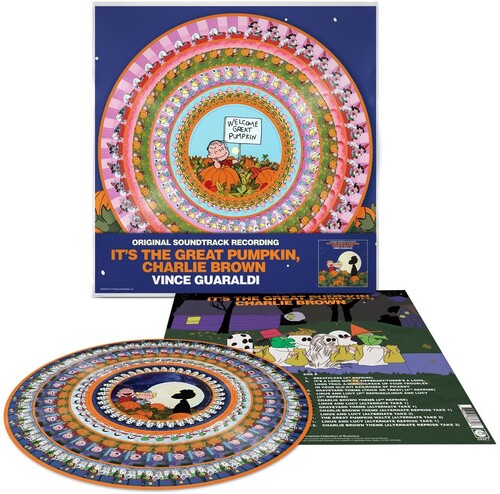 Vince Guaraldi IT'S THE GREAT PUMPKIN, CHARLIE BROWN New Vinyl Zoetrope Picture Disc LP