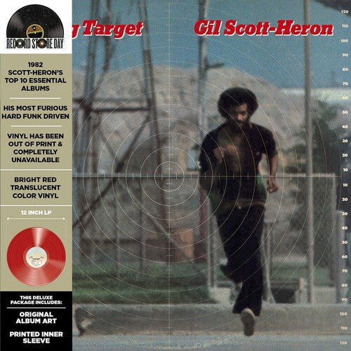 Gil Scott-Heron MOVING TARGET Limited Edition RSD 2025 New Red Colored Vinyl LP