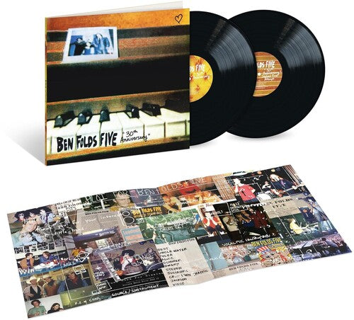 Ben Folds Five SELF TITTLED (30TH ANNIVERSARY) 180g New Sealed Black Vinyl 2 LP