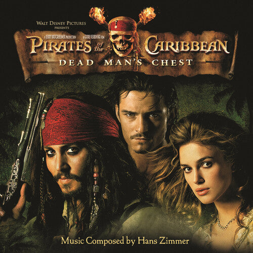 Pirates Of The Caribbean: Dead Man's Chest MOVIE SOUNDTRACK New Colored Vinyl 2 LP