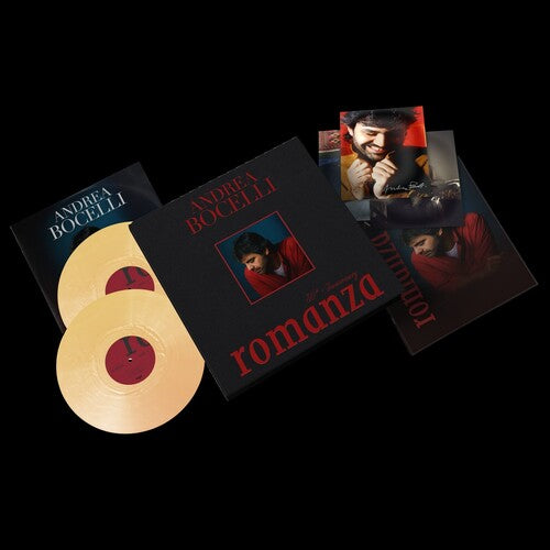 Andrea Bocelli ROMANZA Limited Deluxe Edition NEW SEALED GOLD COLORED VINYL 2 LP