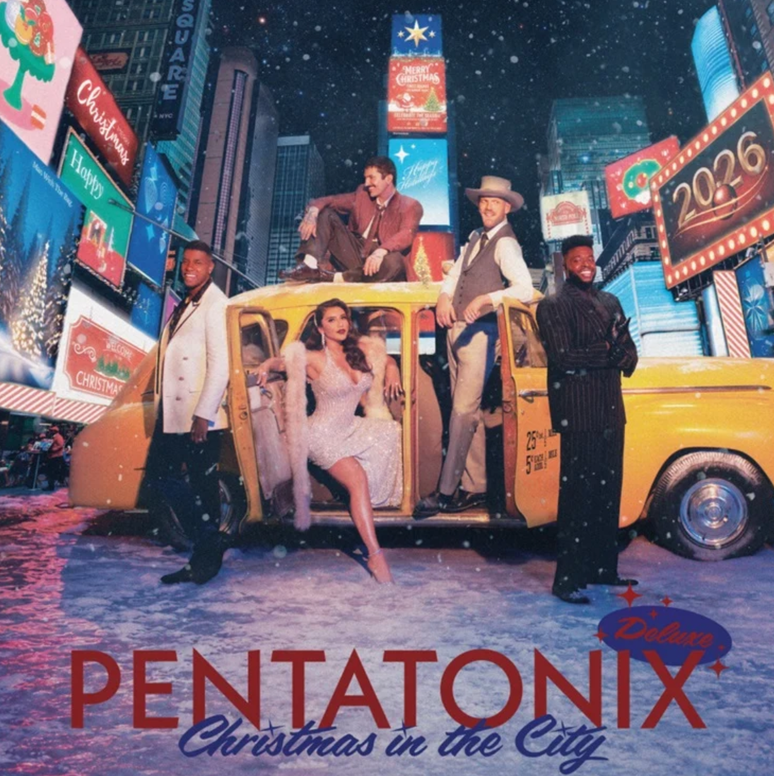 Pentatonix CHRISTMAS IN THE CITY (DELUXE) Holiday Music NEW COLORED VINYL 2 LP