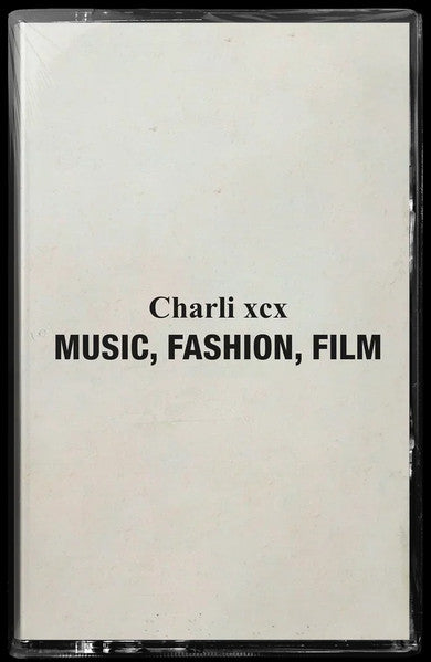 Charli XCX MUSIC, FASHION, FILM New Sealed Clear Cassette Tape
