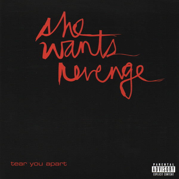 She Wants Revenge TEAR YOU APART New Limited Red Colored Vinyl 7" Single --Best Seller