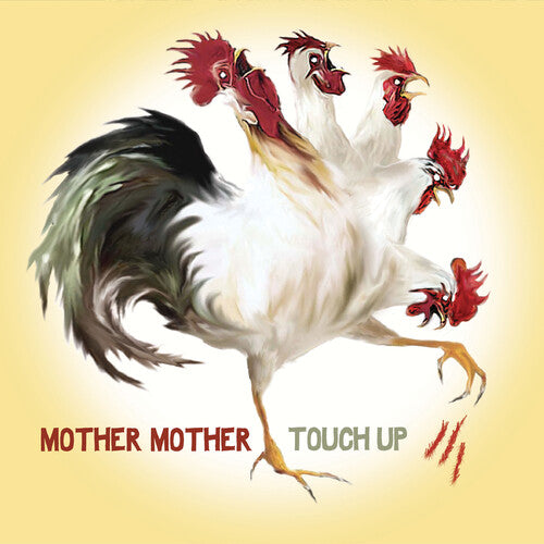 Mother Mother TOUCH UP Limited Edition NEW RED SPLATTER COLORED VINYL LP