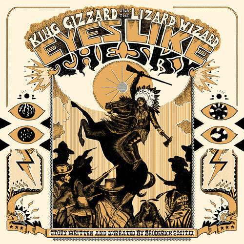 King Gizzard & The Lizard Wizard EYES LIKE THE SKY New Limited Clear Vinyl LP
