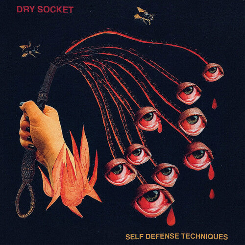 Dry Socket SELF DEFENSE TECHNIQUES New Limited Red/Black Colored Vinyl LP