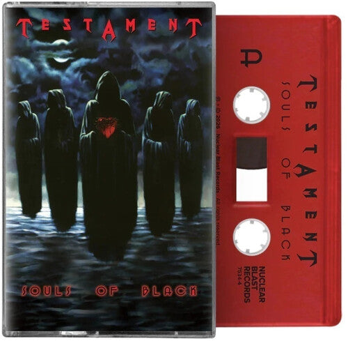 Testament SOULS OF BLACK New Sealed Red Colored Cassette Tape