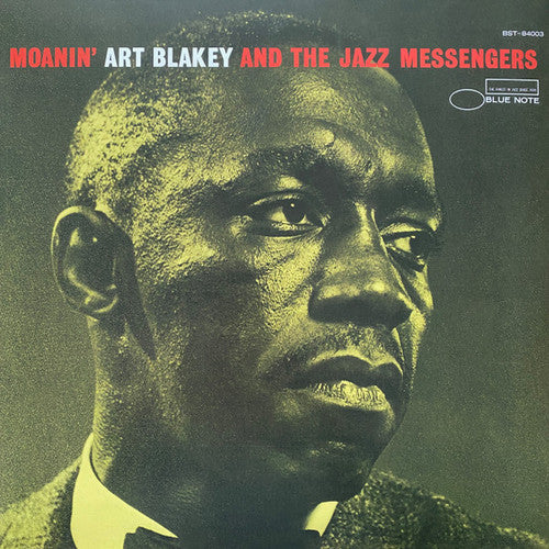 Art Blakey & Jazz Messengers MOANIN (602458592283) Blue Note 85 COLORED VINYL LP