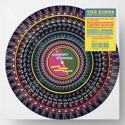 The Kinks LIVE "ONE FOR THE ROAD" New Limited Vinyl Zoetrope Picture Disc LP
