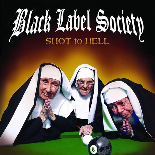 Black Label Society SHOT TO HELL Limited Edition NEW YELLOW COLORED VINYL LP