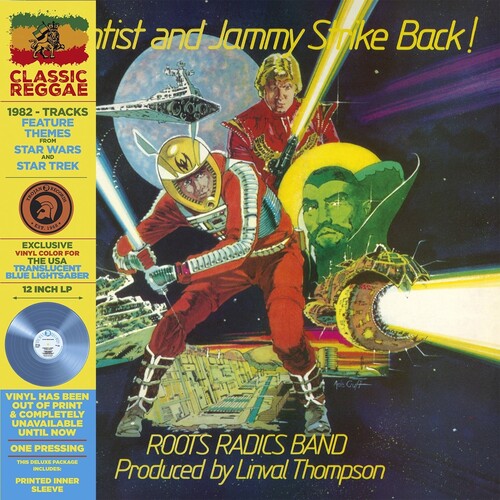 Roots Radics Band SCIENTIST & JAMMY STRIKE BACK! New Blue Colored Vinyl LP
