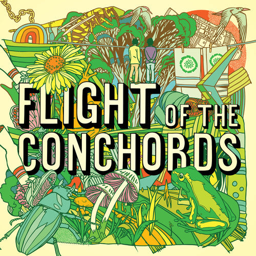 Flight Of The Conchords SELF TITLED New Sealed Limited Metallic Green Vinyl LP