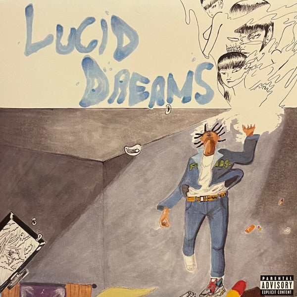 Juice Wrld LUCID DREAMS New Limited Blue Colored Vinyl 7" Single