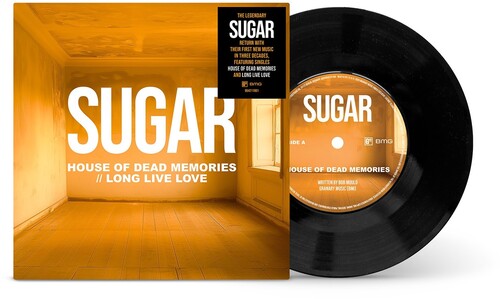 Sugar HOUSE OF DEAD MEMORIES New Limited Edition Black Vinyl Record 7"