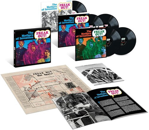 Frank Zappa FREAK OUT! 60th Anniversary LIMITED New Sealed Vinyl 5 LP Box Set