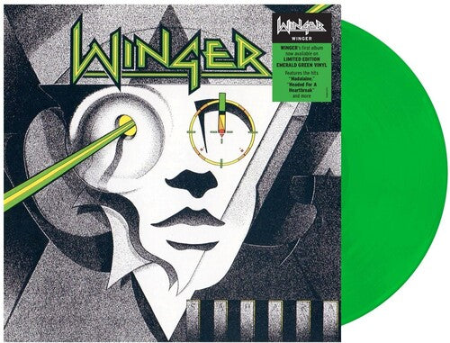 Winger SELF TITLED New Sealed Limited Green Colored Vinyl Record LP